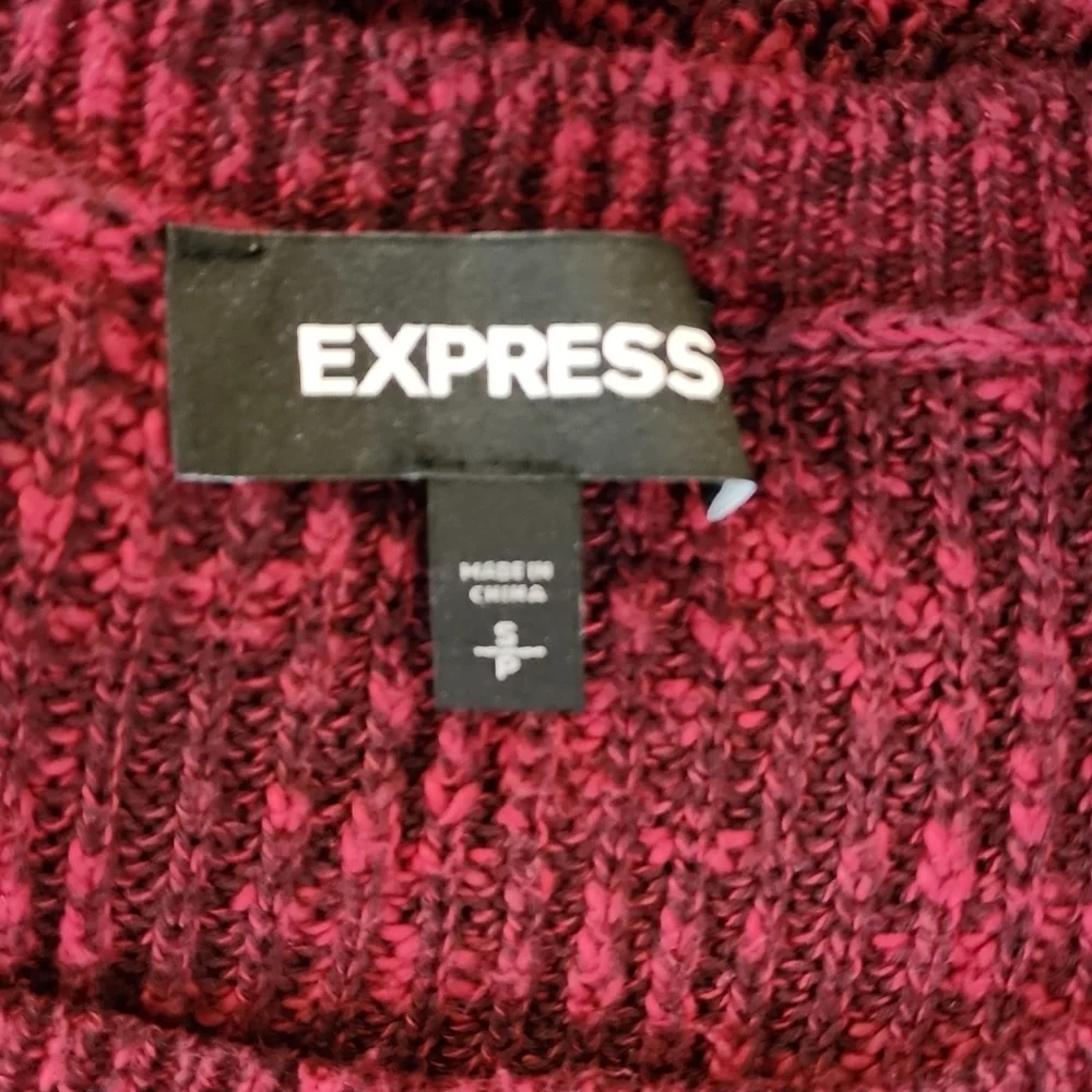 EXPRESS Red Sweater - Picture 3 of 3
